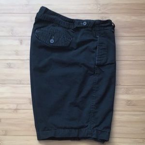 Old Navy Long Black Cotton Shorts Size 8